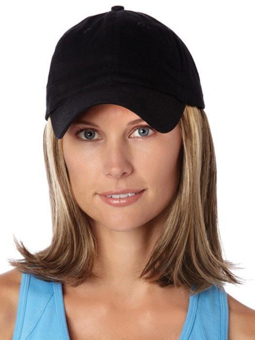 Classic Baseball Hat - Black | Synthetic Hair Piece | CLOSEOUT - Musesware