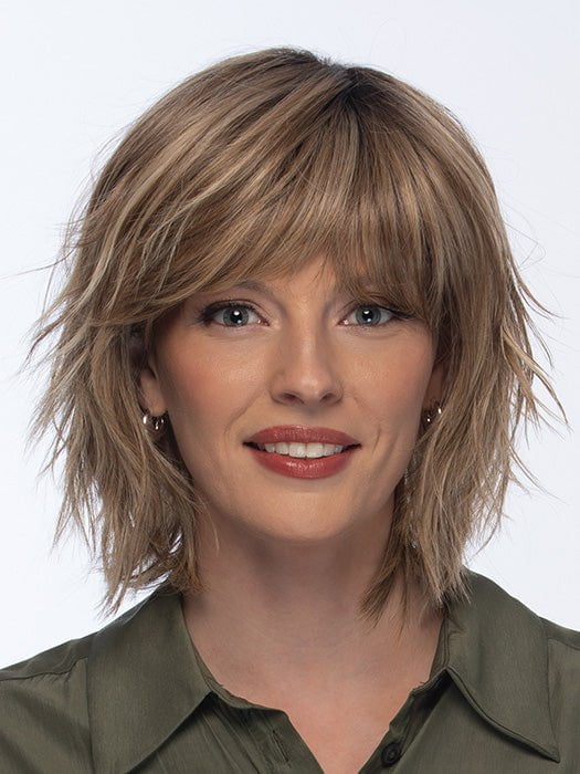 Hollis | Synthetic Lace Front Wig (Mono Top) - Musesware