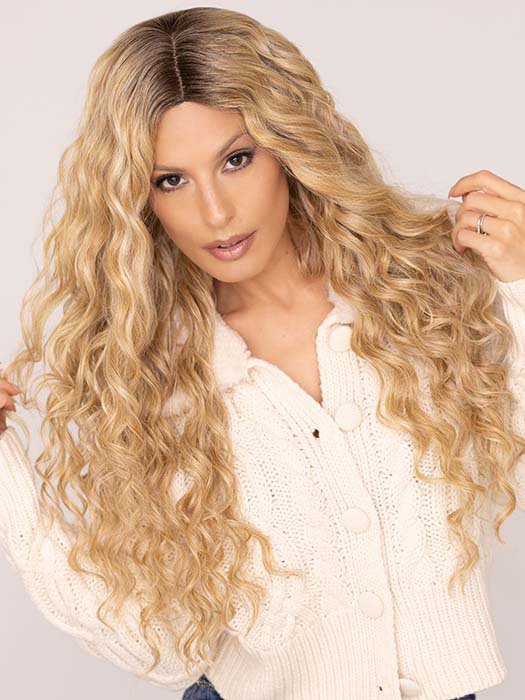 Curly Girlie | Synthetic Wig (Skin Part) - Musesware