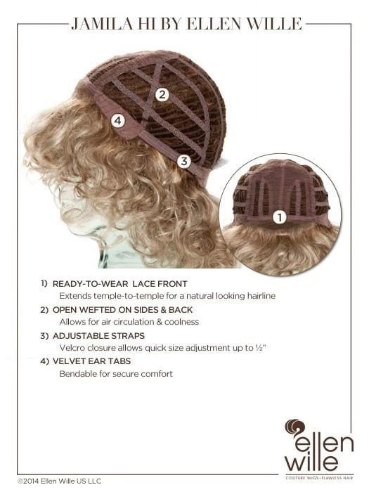 Jamila Loose Curl by Ellen Wille | Limited Edition | CLEARANCE - Musesware
