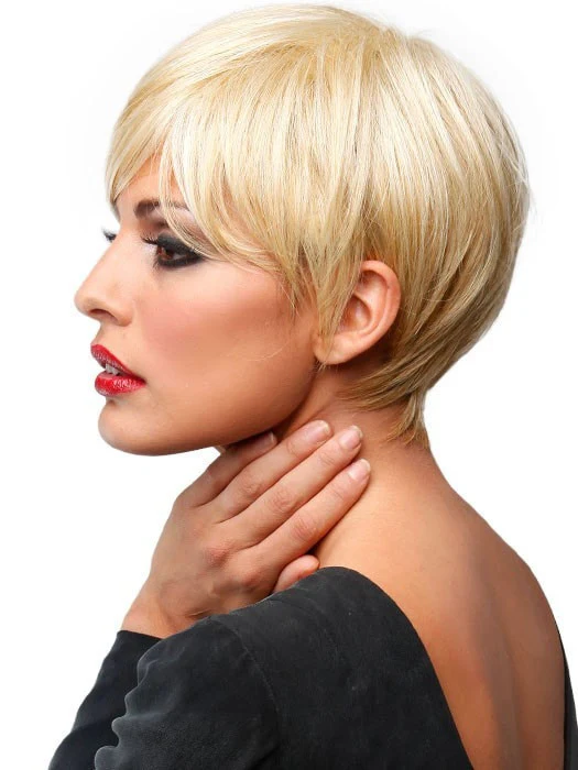 Asymmetric | Daisy Fuentes Short Wig | CLOSEOUT - Musesware