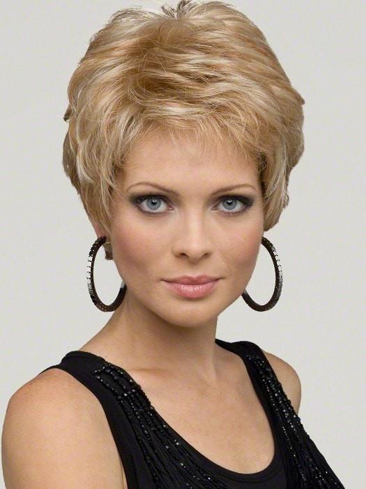 Tina by Envy | Short Lace Front Wig With Bangs | CLOSEOUT - Musesware