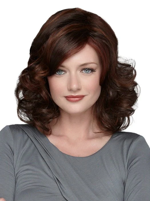 Casual Curls | Synthetic Lace Front Wig (Mono Part) | CLOSEOUT - Musesware