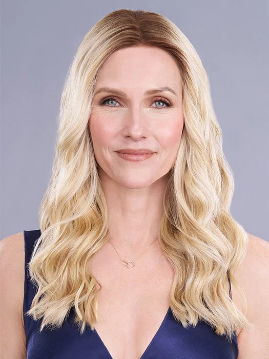 Top Trend Lace Wavy 18�� | Synthetic Lace Front Hair Topper (Mono Top) - Musesware