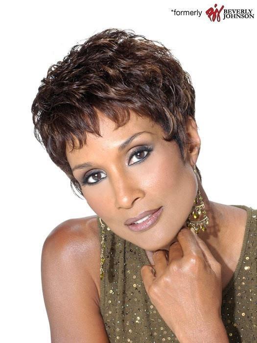 H-222 by Vivica Fox | Short Human Hair Wig | CLOSEOUT - Musesware