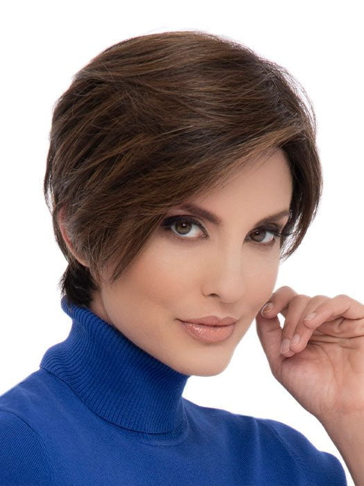 Billie | Human Hair/Synthetic Hair Blend (Mono Top) - Musesware