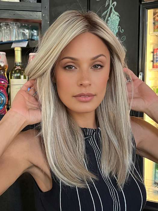 Sleek | Synthetic Lace Front Wig (Mono Part) - Musesware