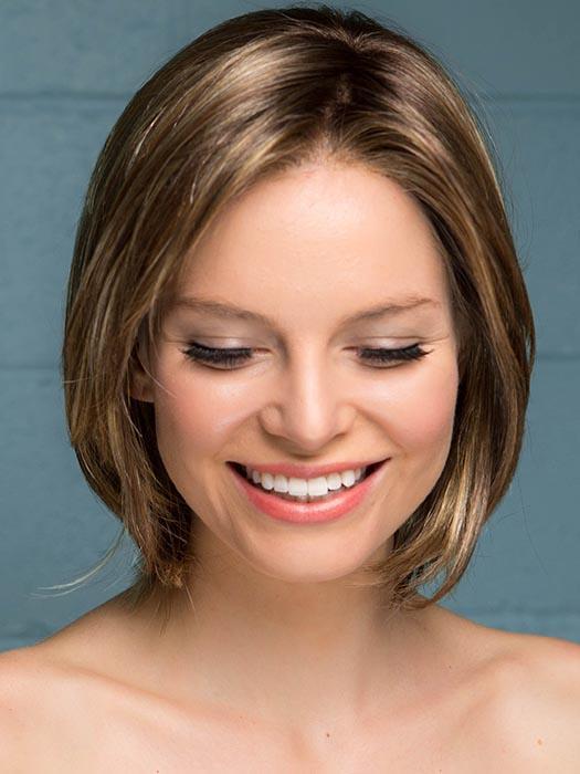 Smoke-Hi Mono | Synthetic Lace Front Wig (Mono Part) - Musesware