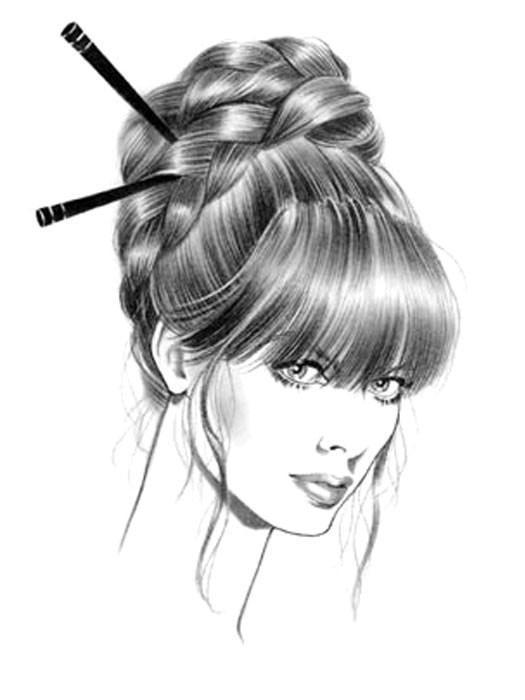 Braided Chignon by Look of Love | CLOSEOUT - Musesware