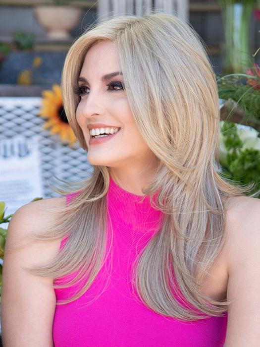 Erica | Human Hair / Synthetic Blend Lace Front Wig (Mono Top) - Musesware