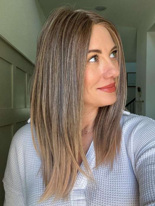 Sleek | Synthetic Lace Front Wig (Mono Part) - Musesware