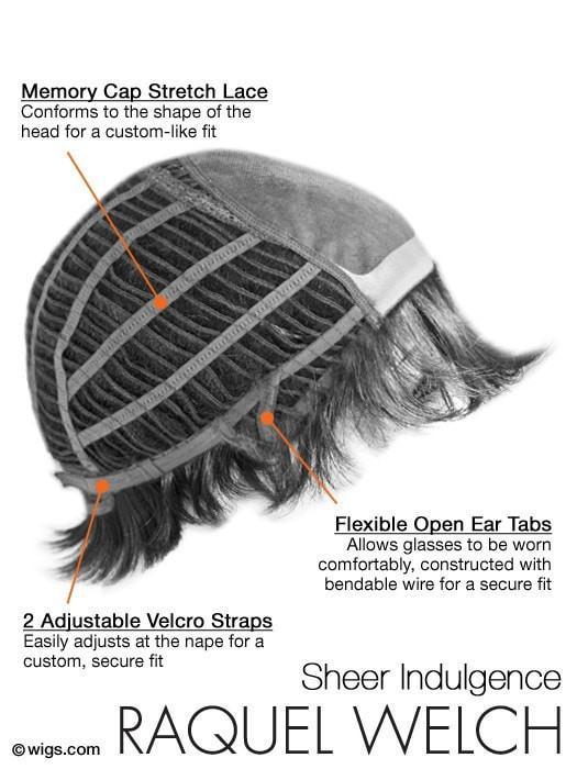 Excite Large by Raquel Welch | Lace Front & Mono Top | CLEARANCE - Musesware