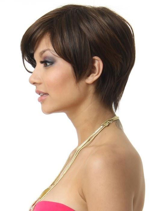 Angled Cut | HF Synthetic Wig (Basic Cap) | CLOSEOUT - Musesware