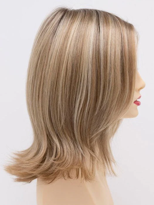 Lisa | Human Hair/Synthetic Hair Blend Lace Front Wig (Mono Top) - Musesware