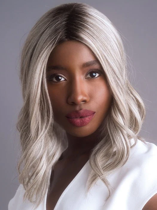 High Heat Mid Wavy Topper | Synthetic Hair Topper (Lace Part) - Musesware