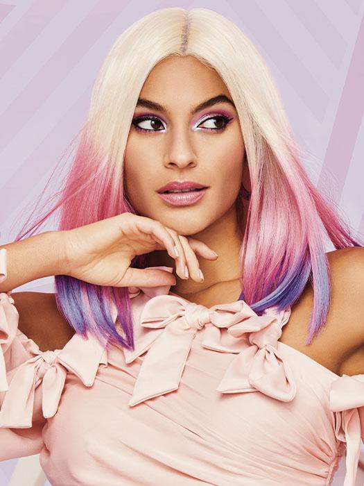 Blonde & Blooming | Synthetic Lace Front Wig (Mono Part) | CLOSEOUT - Musesware