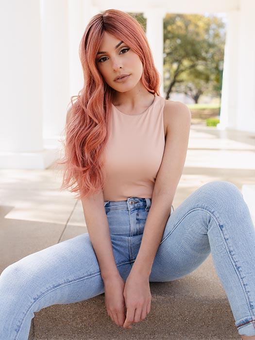 Lavish Wavez | HF Synthetic Lace Front Wig (Mono Part) - Musesware