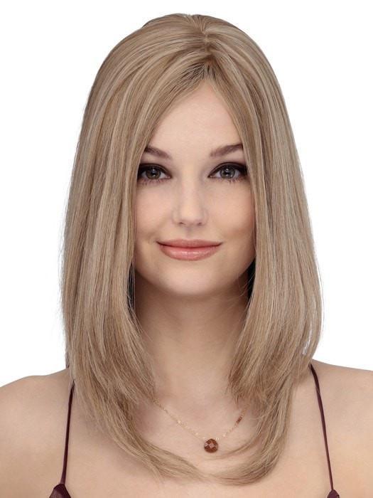 Toppiece 4003 by Louis Ferre | Human Hair Topper (Mono Base) - Musesware