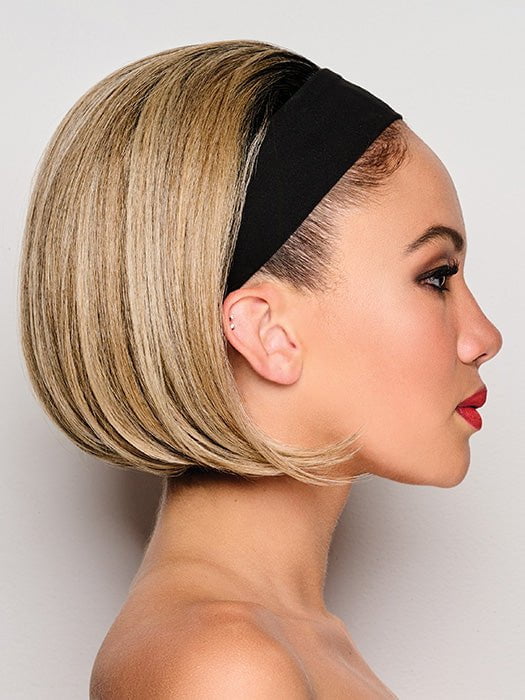 Classic Bob Headband Wig | Synthetic Hairpiece - Musesware