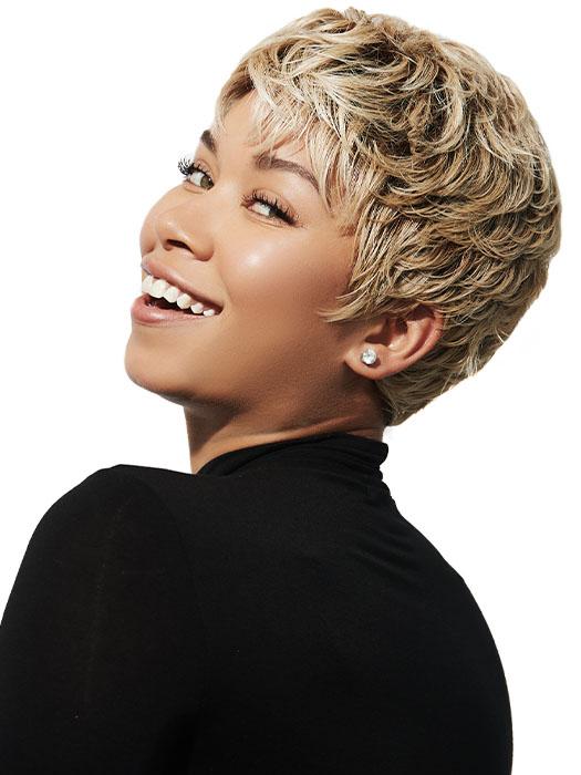Textured Pixie | HF Synthetic Wig (Basic Cap) | CLOSEOUT - Musesware