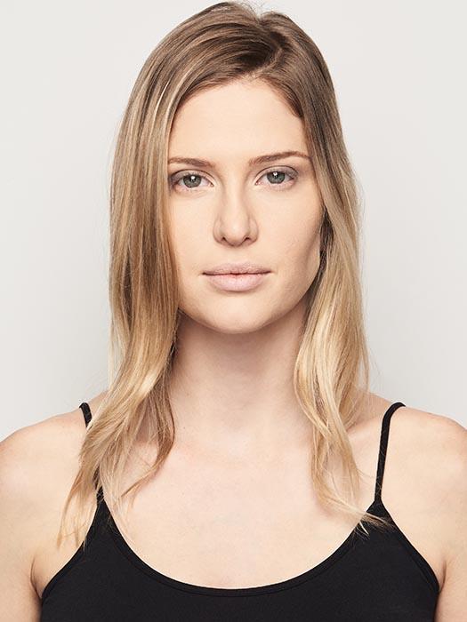 Chameleon | Synthetic Clip In Bangs/ Hair Topper (Mono Base) - Musesware