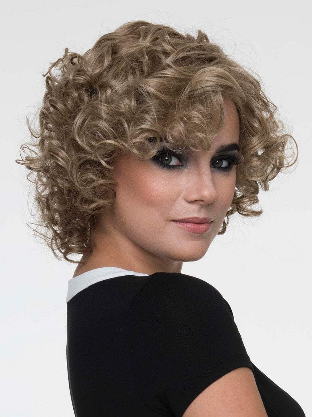 Macey by Envy | Curly Human Hair Blend Wig | CLOSEOUT - Musesware