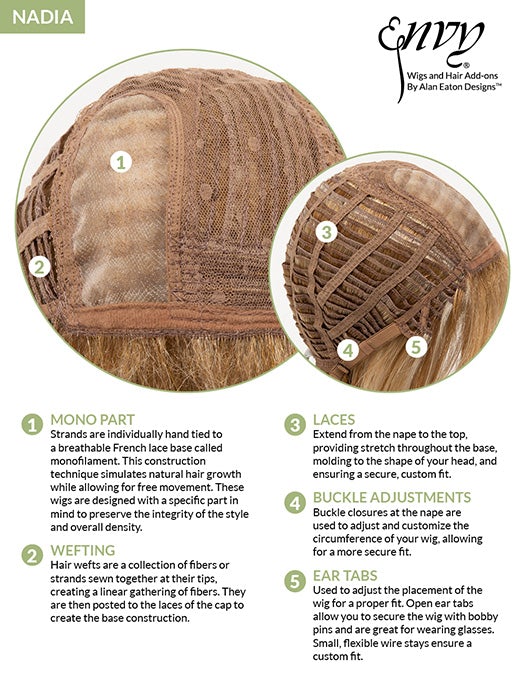 Nadia Petite | Synthetic Wig (Mono Part) - Musesware