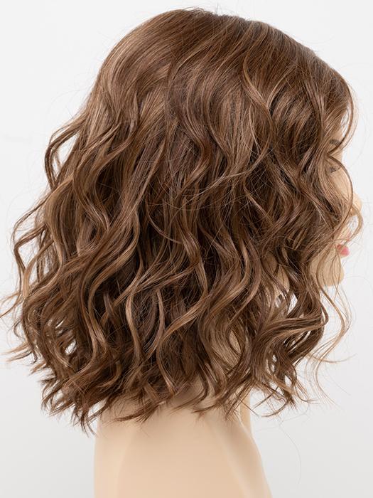 Emma | Human Hair / Synthetic Blend Lace Front Wig (Mono Part) - Musesware