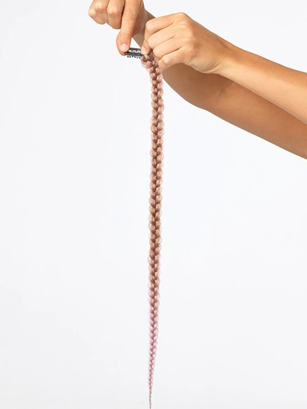 Metallic Braid Synthetic Hair Extension (1 Piece) | Clip In Color | CLOSEOUT - Musesware