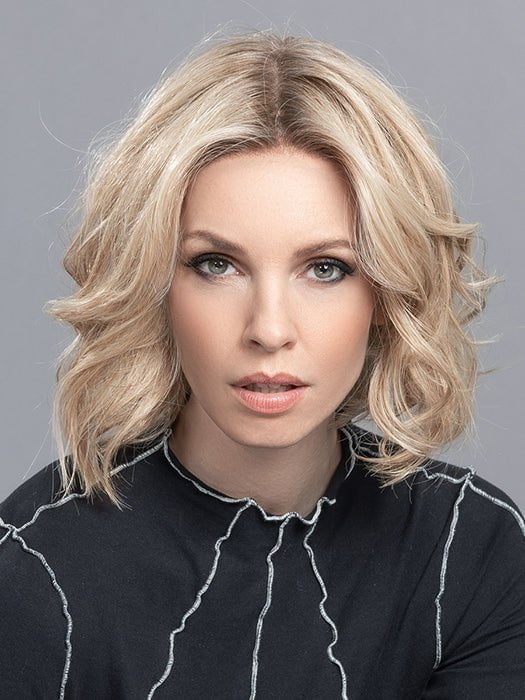 Elegance | Human Hair/Synthetic Blend Lace Front Wig (Double Mono Top) - Musesware