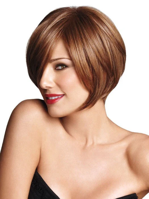 Angled Bob by Daisy Fuentes | Synthetic Lace Front Wig | Clearance - Musesware