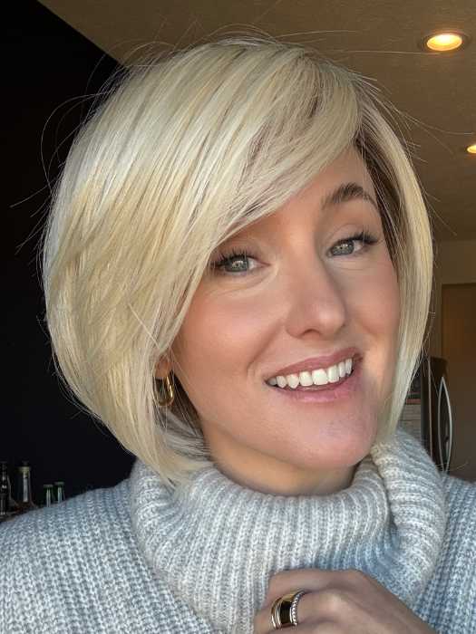 Smooth Cut Bob | Synthetic Lace Front Wig (Mono Top) - Musesware