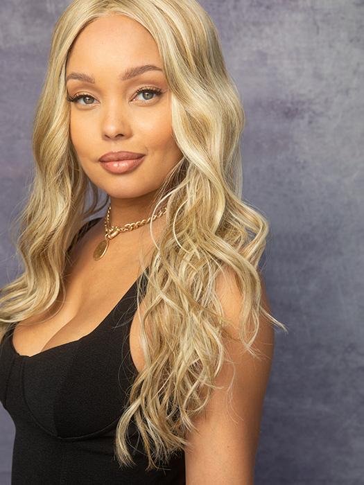 Lavish Wavez | HF Synthetic Lace Front Wig (Mono Part) - Musesware