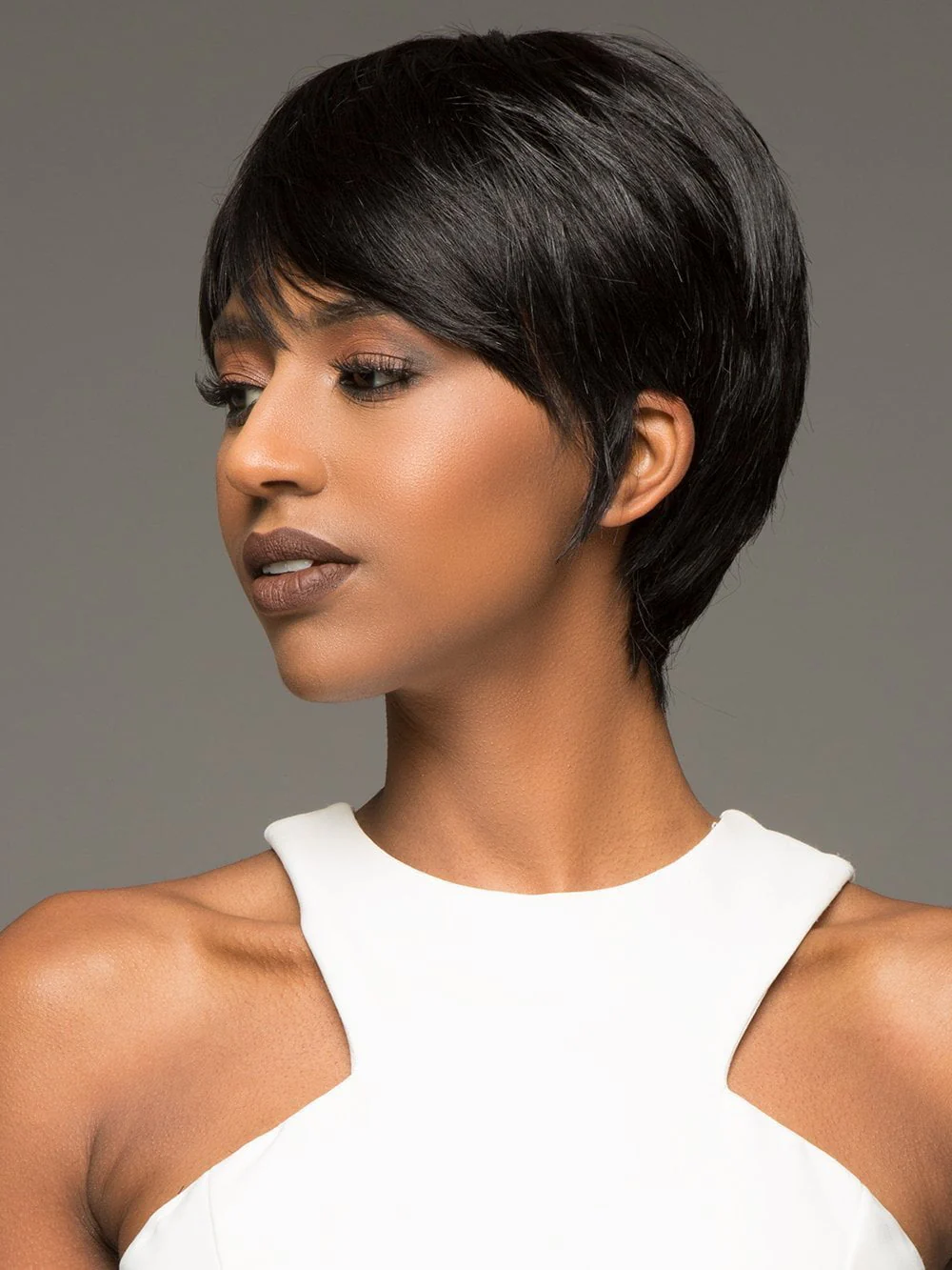 H-SADA by Motown Tress | Short Human Hair Wig | CLOSEOUT - Musesware
