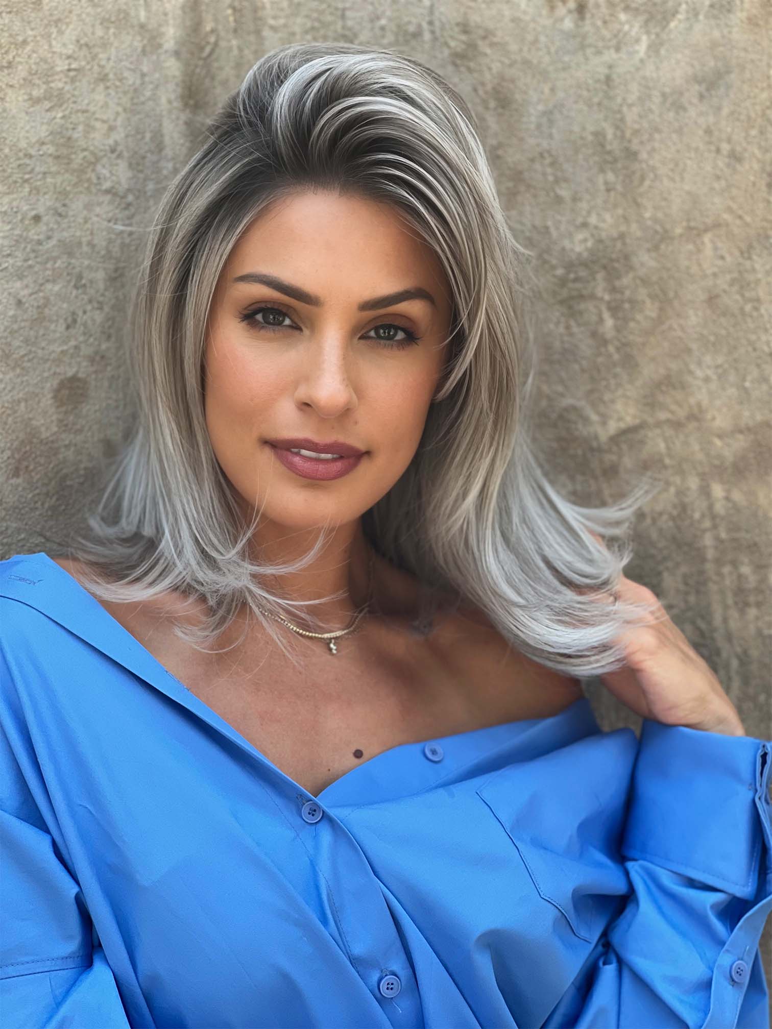 Melody | Synthetic Lace Front Wig (Mono Top) - Musesware