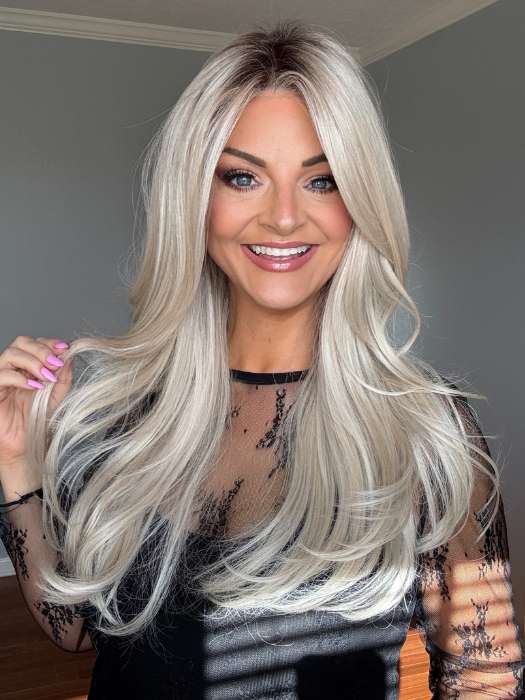 Feature Length | Synthetic Lace Front Wig (Hand-Tied) - Musesware