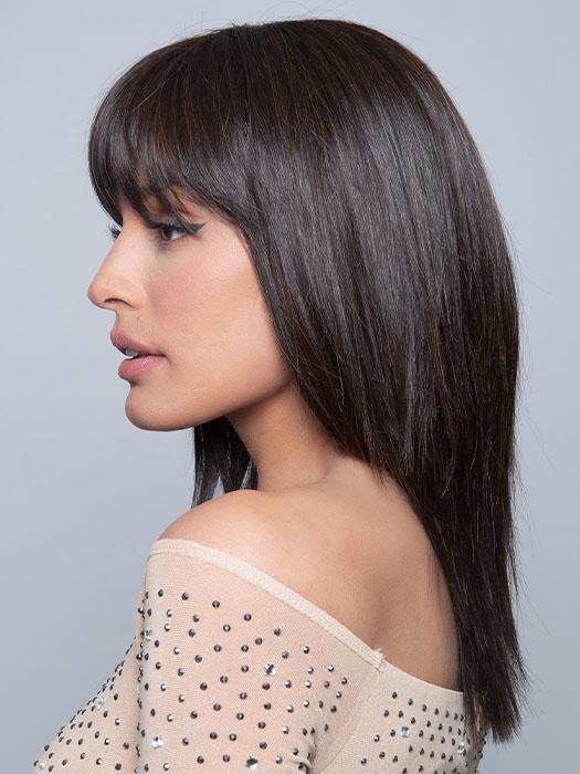 Sleek & Straight | HF Synthetic Wig (Mono Crown) - Musesware
