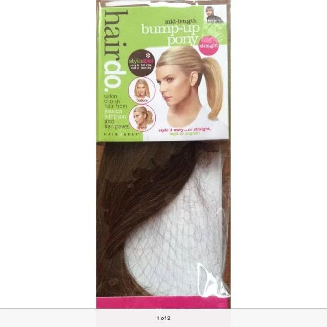 Straight Mid Bump Up Pony | CLEARANCE - Musesware