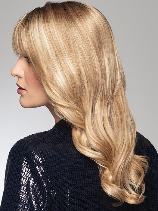 Chameleon | Synthetic Clip In Bangs/ Hair Topper (Mono Base) - Musesware