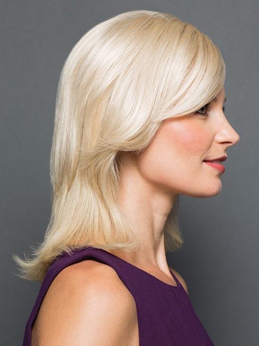 Chameleon | Synthetic Clip In Bangs/ Hair Topper (Mono Base) - Musesware