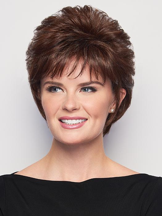 Voluminous Crop | Synthetic Wig (Basic Cap) - Musesware