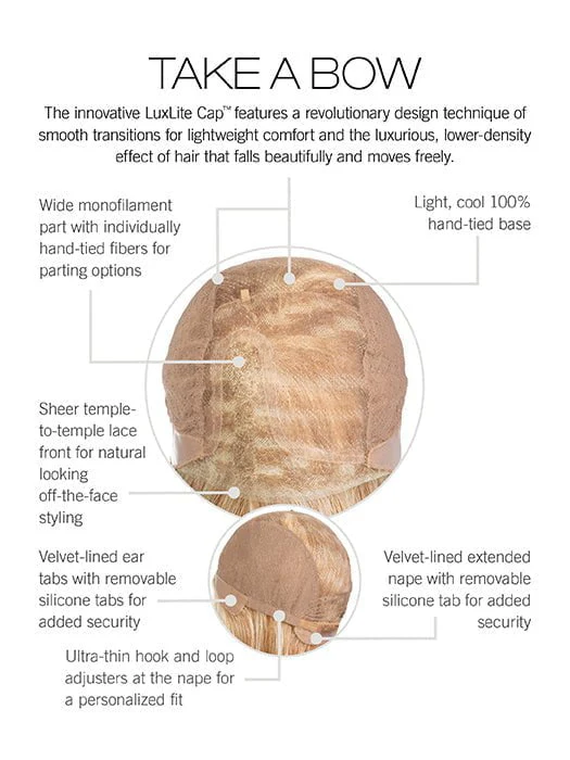 Take A Bow | Petite/Average | Synthetic Lace Front Wig (Hand Tied) - Musesware