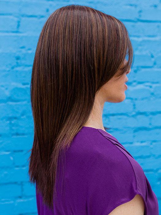 Ava | Lace Front Human Hair/ Synthetic Blend Wig - Musesware