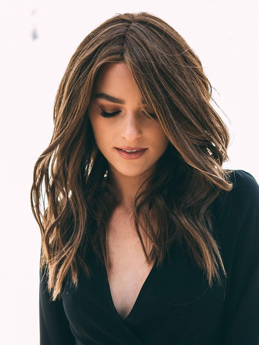 Veronica | Human Hair/ Synthetic Blend Wig (Mono Top) - Musesware