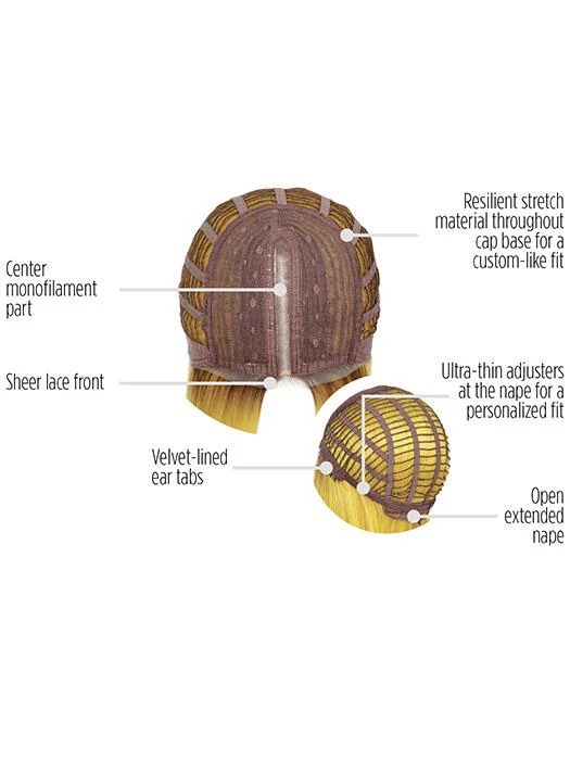It's Always Sunny | HF Synthetic Lace Front Wig (Mono Part) - Musesware
