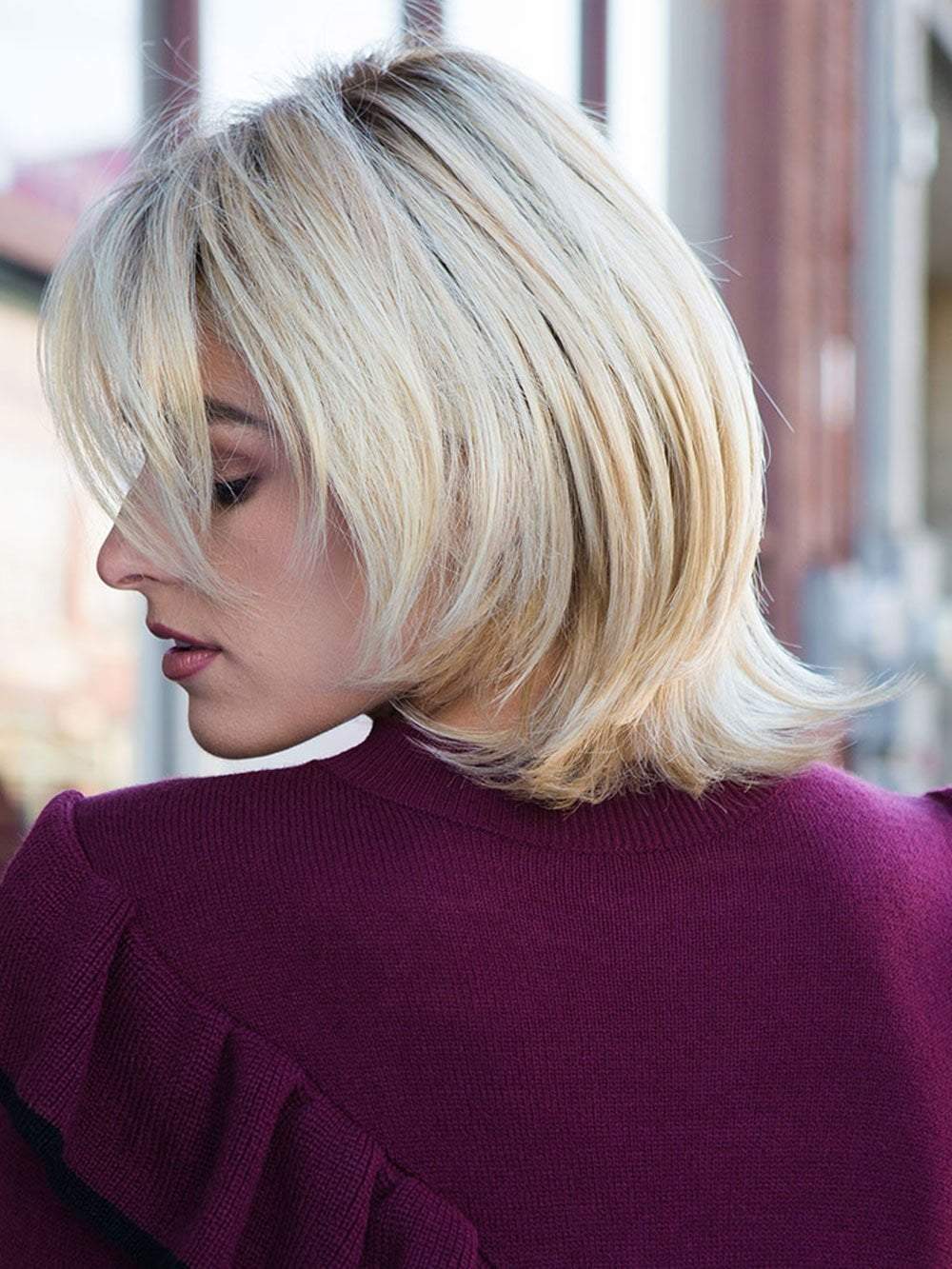 Play it Straight | Synthetic Lace Front Wig (Mono Part) - Musesware