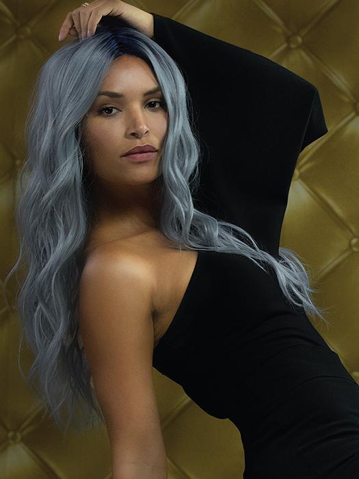 Lavish Wavez | HF Synthetic Lace Front Wig (Mono Part) - Musesware