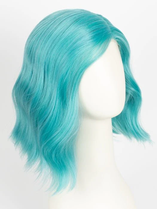 Blue Babe | Synthetic Lace Front Wig (Mono Part) - Musesware