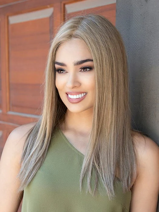 Veronica | Human Hair/ Synthetic Blend Wig (Mono Top) - Musesware