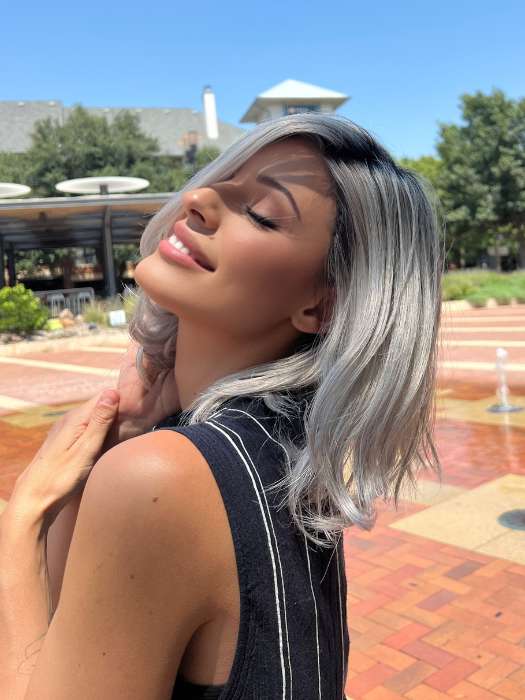 Destiny | Synthetic Lace Front Wig (Mono Part) - Musesware